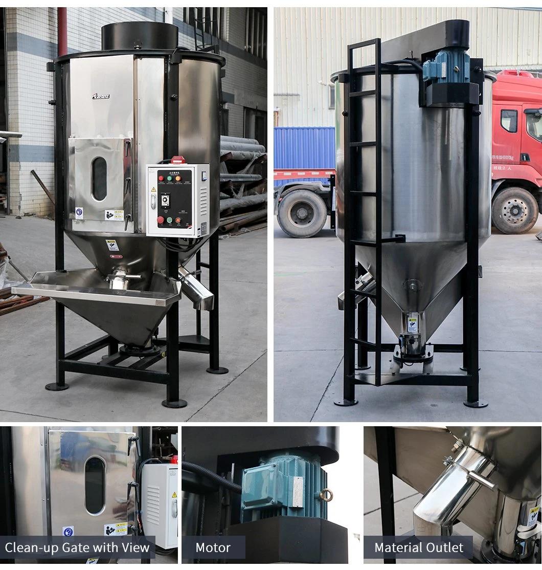 500kg Vertical Industrial Plastic Machine Drying Color Mixer