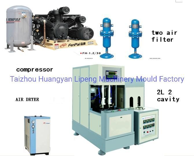 Cheaper Semi-Automatic Bottle Blow Molding Machine to Making Pet Bottle