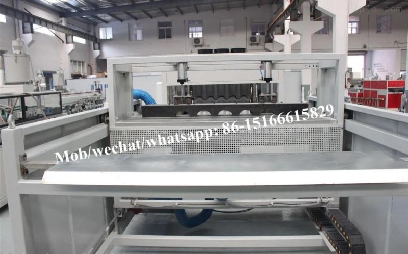 Hot Sale 80/156 PVC Glazed Roof Tile Plastic Roof Tile Making Machine