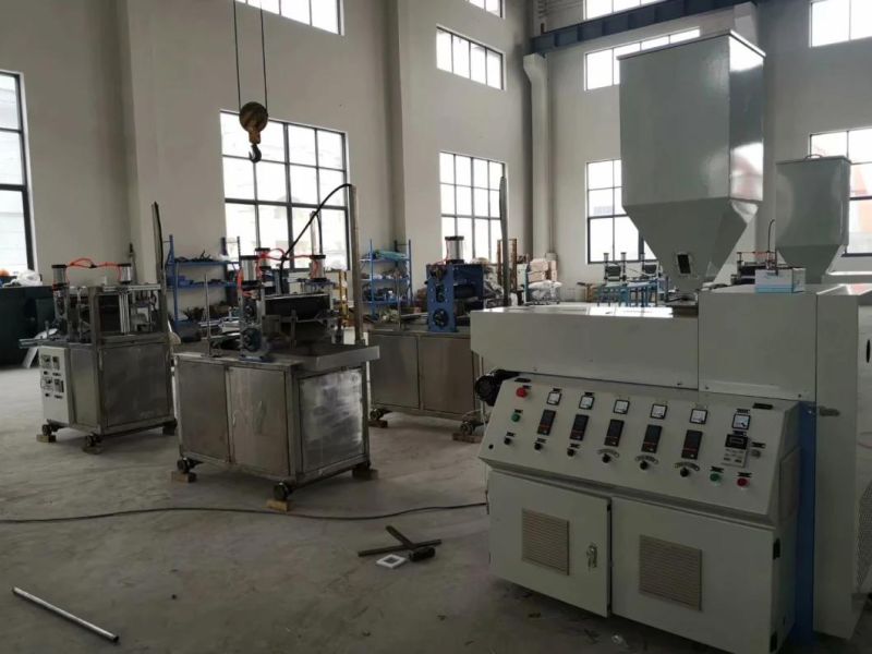 Capacitance PVC Film Blowing Machine Flat Blow of Barrel Shanghai China Film Blowing Machine