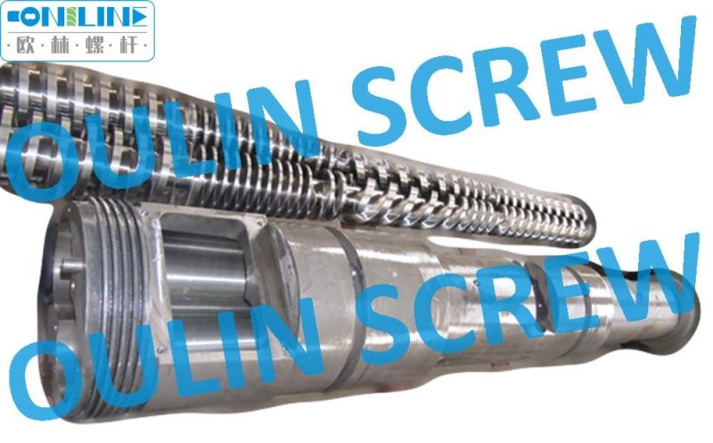 Cincinnati Cmt58 Twin Conical Screw and Barrel for PVC Pipe Extrusion