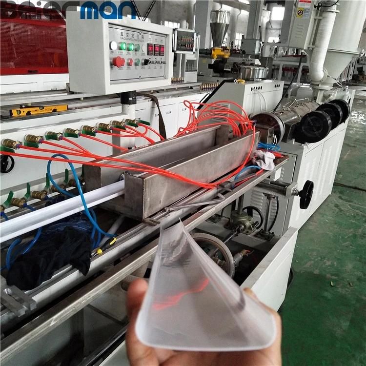 U Type 1 Color T5 T8 T10 PC LED Light Profile Diffuser Bottom Production Line Manufacturer