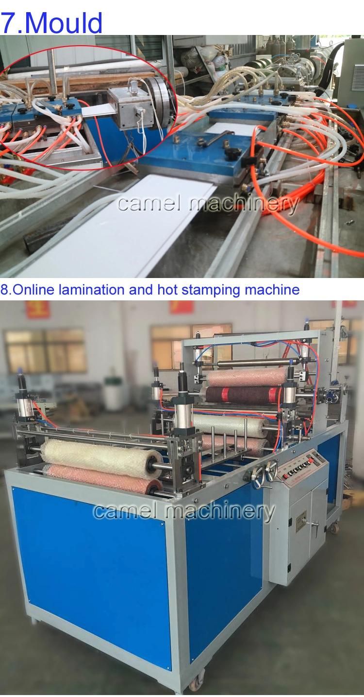 Plastic PVC/WPC Wood Fence Panel Extrusion Line