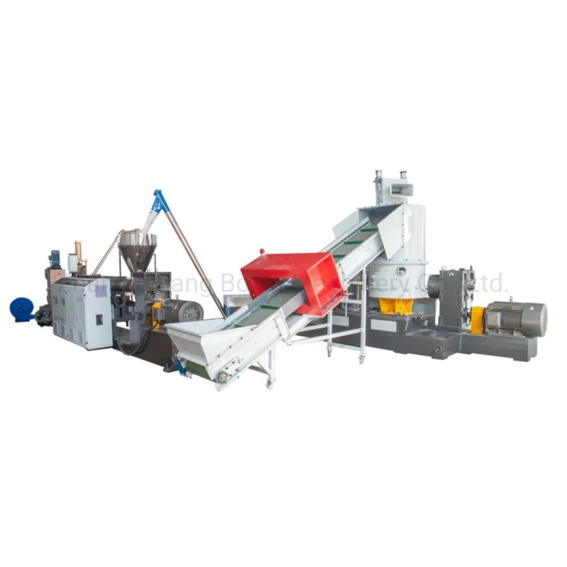 PP Nonwoven Cloth Granulator Machine / Granule Pelletizing Making Line