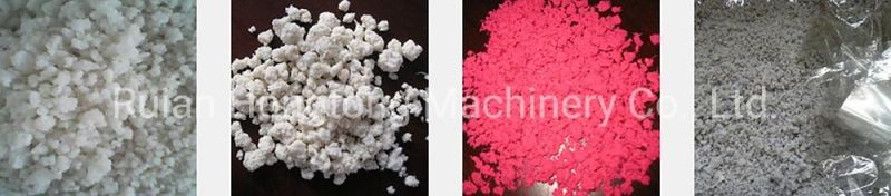 High Quality PVC PS PP Non Woven Bag HDPE LDPE LLDPE PE Waste Plastic Film Scraps Grinding Recycling Densifer Agglomerator Aggregate Granules Making Machine