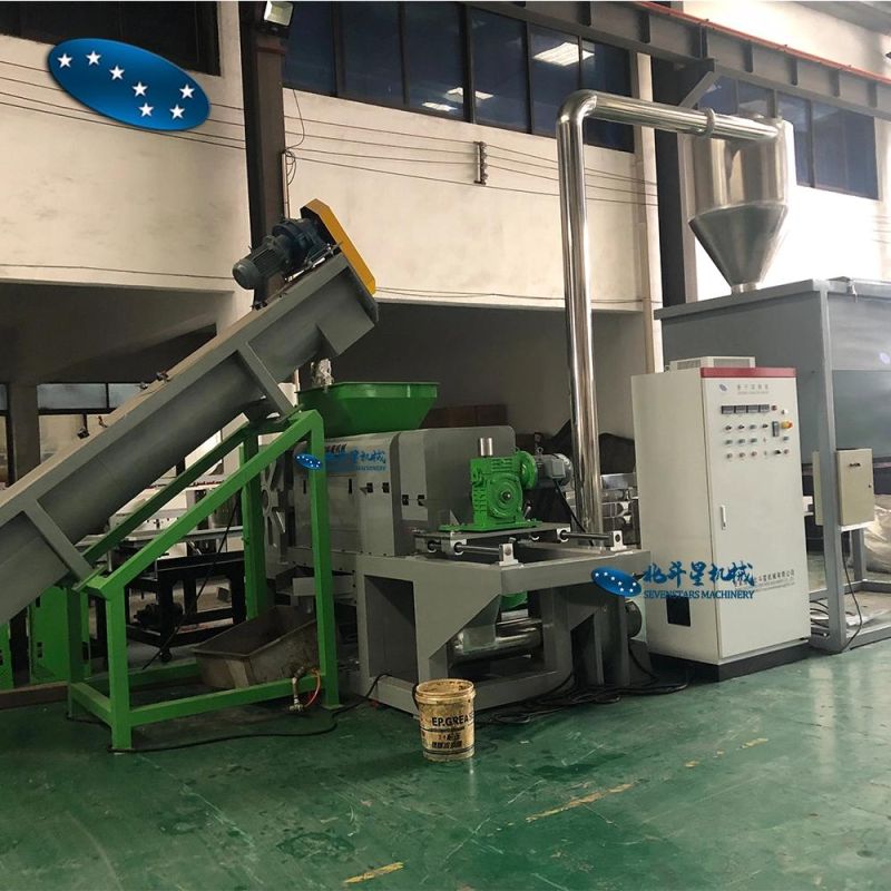 Plastic Recycling Machines Squeezer Granulating Machine for The PE Film PP Bags with 500kg