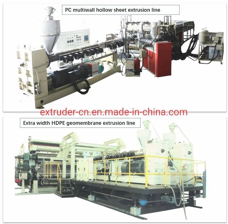 PC Multiwall Hollow Sheet Extrusion Line