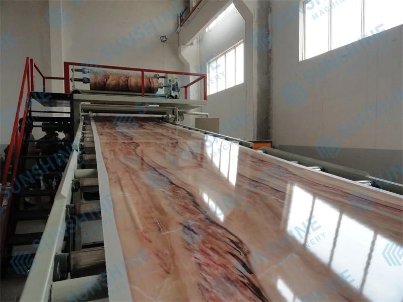 Imitation PVC Artificial Marble Board Equipment