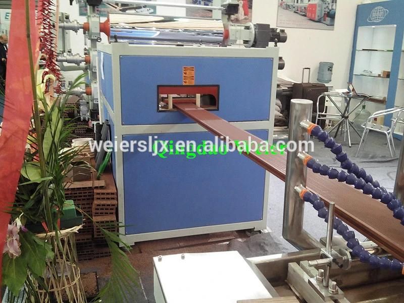 PE PVC Wood Plastic Flooring Production Line