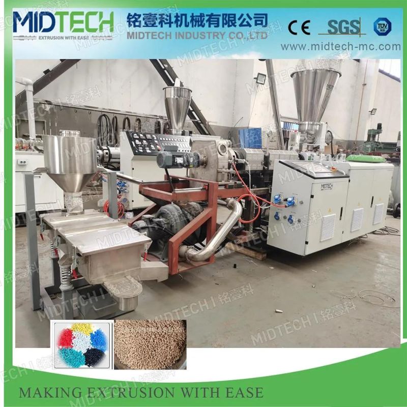 Factory Supply PVC/WPC/PP/PE Granulating Pelletizing Machine Extrusion Line