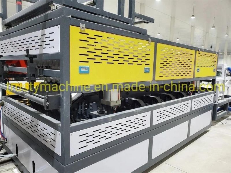 1050 Width PVC Glazed/Spanish Corrugated Roof Sheet Extrusion Line