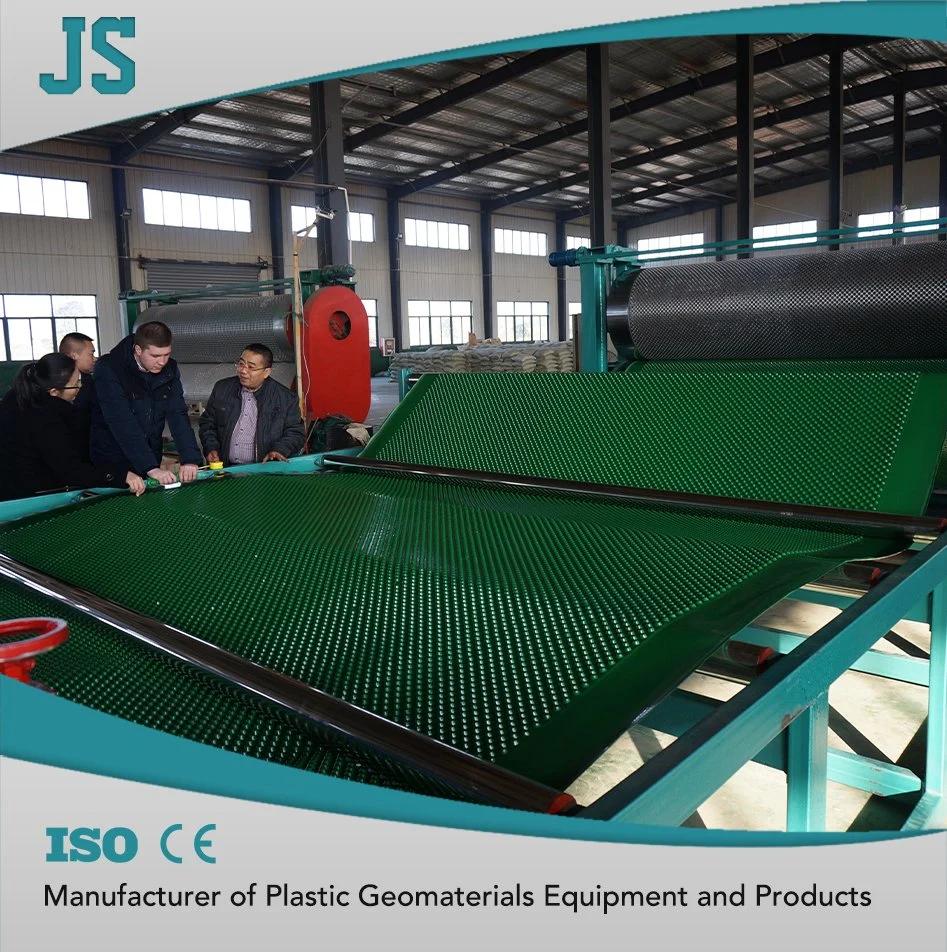 Plastic Water Drain Board Dimpled Foil Extrusion Machine