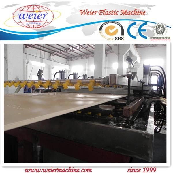 Competitive WPC Crust Foam Board Machine (SJSZ-80/156)