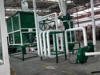 High Capacity Floating Plastic Washing Machine PP PE Waste Plastic Recycling Machine