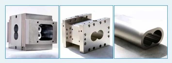 Parallel Twin Stainless Steel Food Barrel for Extrusion Bulking Machine