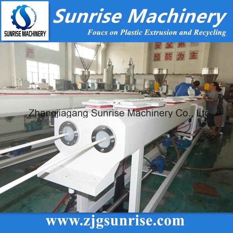 Plastic PE Pipe Extrusion Machine PVC Pipe Making Machine