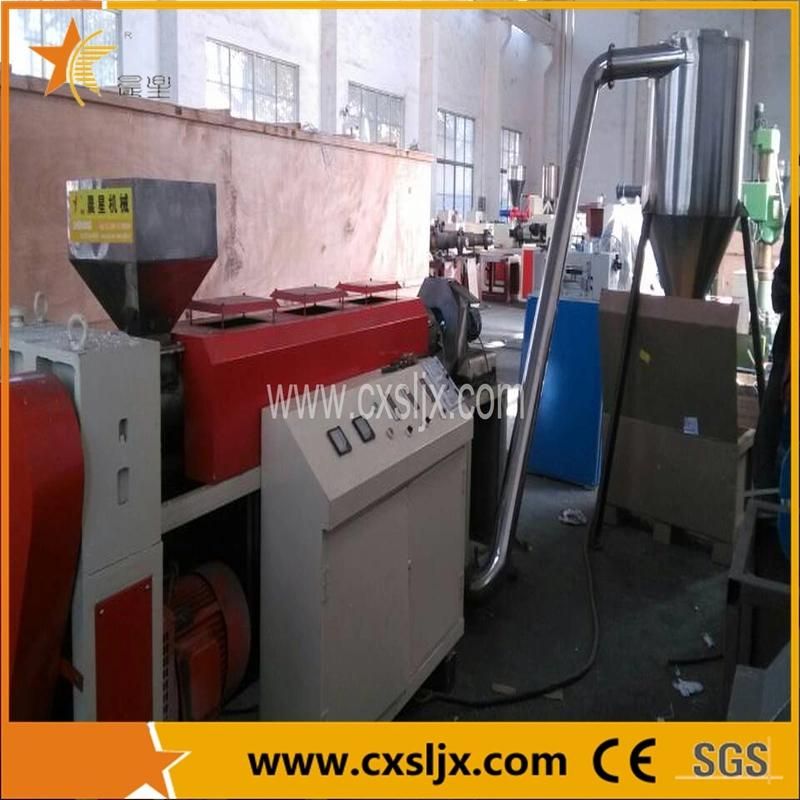 Ce Certificated Automatic Air Cooling WPC/PVC Granules Extrusion Machine