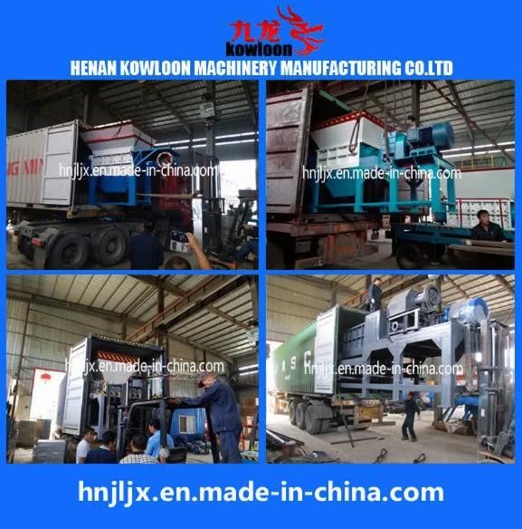 Chemical Primary Cutting Chemical Drum Shredder