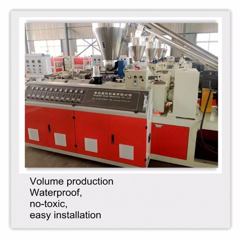 PVC Ceiling Panel Extrusion Line/Plastic Machine/Cutting Machine/PVC Ceiling Making Machine