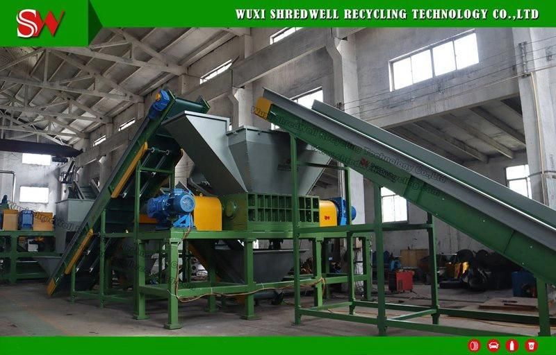 Factory Directly Waste Pet Bottle PE PP Film PE PP Bottle HDPE Plastic Recycling Shredder