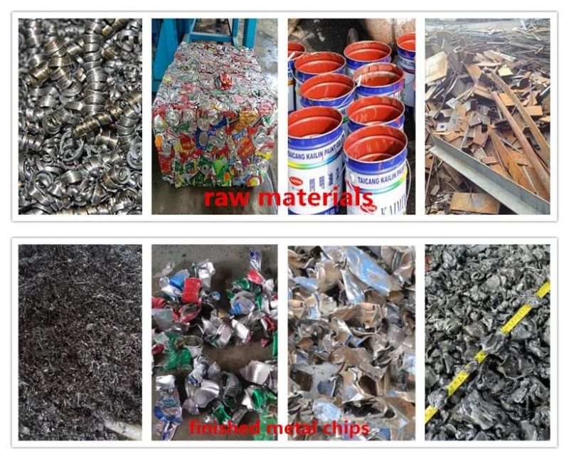 Car Casing Recycling Shredder Used Car Shredder and Other Metal Shredder