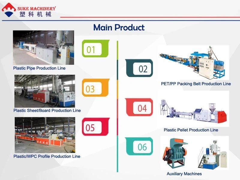 Plastic PP PE PVC Corrugated Pipe Making Extrusion Line Machinery