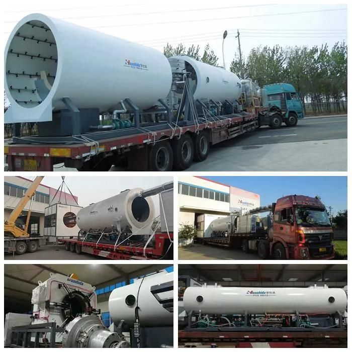 HDPE 110-600mm Plastic Jacket Shell Casing Pipe Extrusion Machinery for Supplying Hot Water/Oil Pipeline