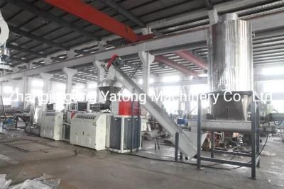 Yatong Recycling Plastic Film Dewatering Pelletizing Machine / Recycling Machine ...