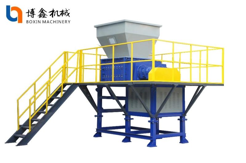 304 Stainless PP PE Plastic Shredder /Waste Tyre Recycling Machine Equipment Tire Shredder Machine Tire Crusher Production Line Rubber Crumb Grinding Machine