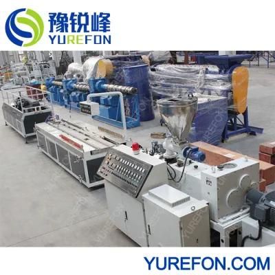 WPC Wood Plastic Profile Flooring Window Door Frame Furniture Production Line