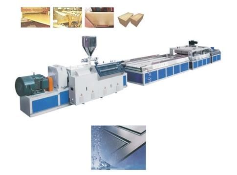 Fast Loading Wallboard Plastic Profile Extrusion Production Line