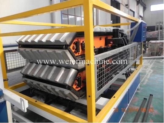 PVC Glazed Roof Tile Extrusion Line/Making Machine