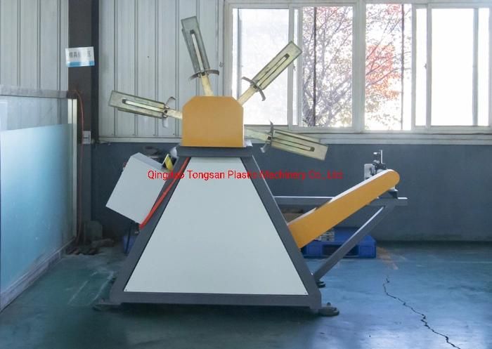 HDPE PVC Double Layer Corrugated Pipe Extruder Machine