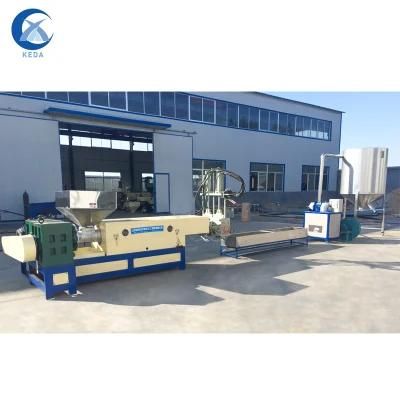 Single Screw Waste Plastic Granulator Recycling Pelletizer PE PP Plastic Pelletizing ...