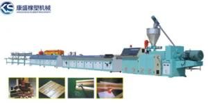 PVC/PE/PP Wood Plastic Profile Extrusion Line