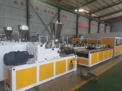 WPC Window / Door Profile Machine Production Line Profile Extrusion Line