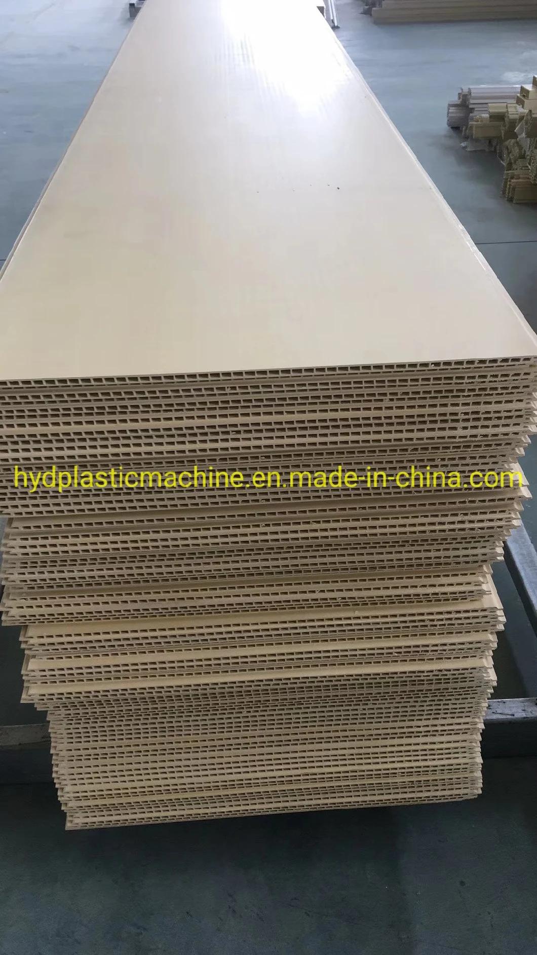 Wood Plastic Composite WPC Wall Panel Extrusion Machine / Production Line