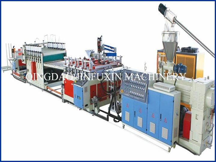 WPC Skinning Foam Board Production Line (SJSZ-80/156)