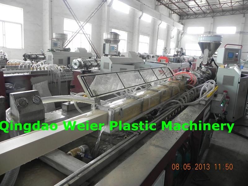 Sjsz-65/132 Wood Plastic Furniture Profile WPC Extrusion Line