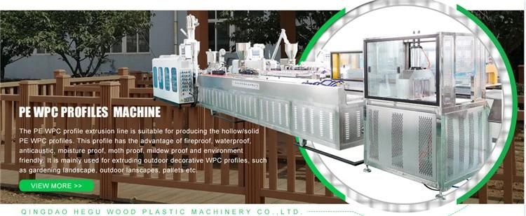 Wood Plastic WPC Parquet Making Machine