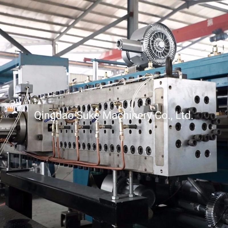 PP Hollow Corrugated Packing Sheet Extrusion Production Line