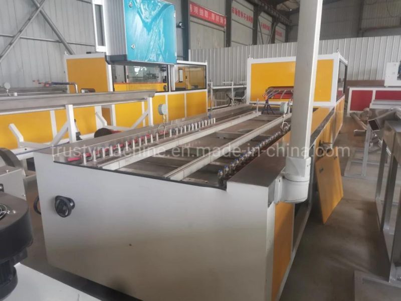 PVC WPC Window Profile Door Profile PVC Ceiling Wall Panel Door Panel Extruder Machine Production Line