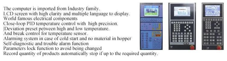 750 Ton Plastic HDPE PP Chair, Bucket, Paint Bucket, Basin Injection Molding Moulding Machine