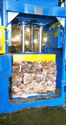 Vb-100t Vertcial Hydraulic Baling Machine Baler