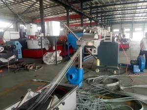 Double Stage Plastic Recycling Pellet Making Machine PP PE Pet Pelletizing Line