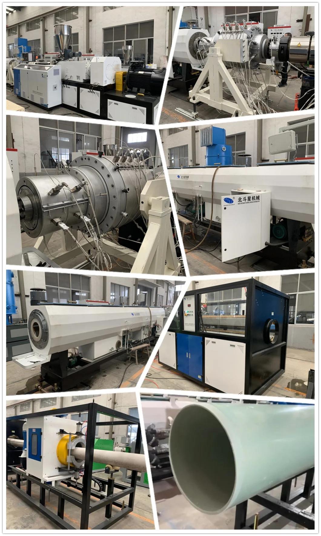 Plastic Pipe Production Plant Extruder Sjsz