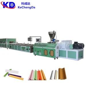 WPC PVC Skirting Board Plastic Extrusion Equipment