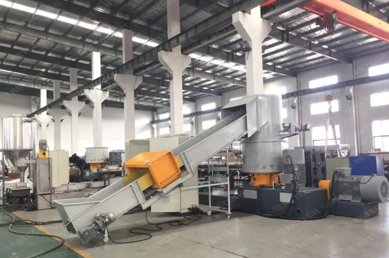 Plastic BOPP/BOPET PP PE Lamination Packaging Film Recycling Granulating Line