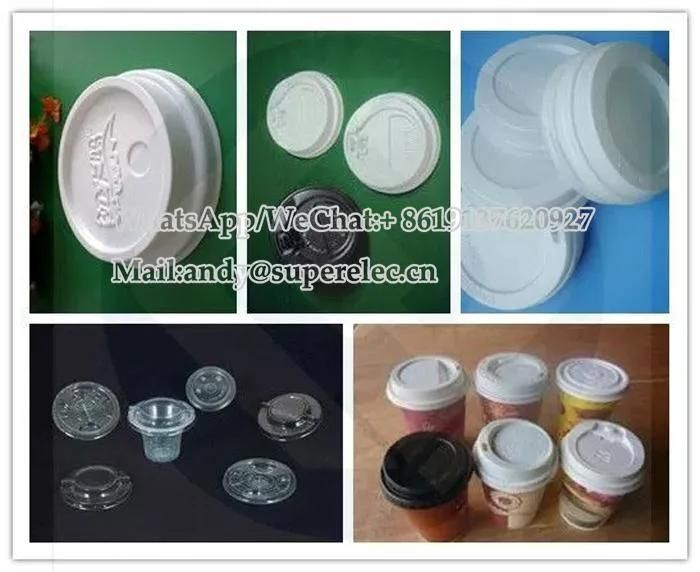 Automatic Disposable Plastic Cup Lid Thermoforming Machine Coffee Cup Plastic Cup Lid Making Machine