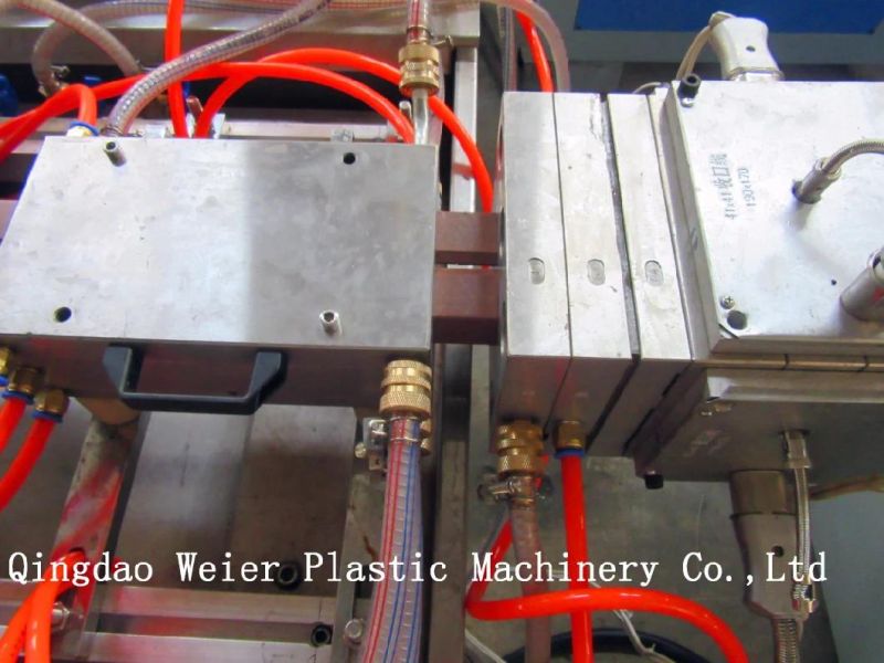 Wood Plastic Compound PE WPC Decking Profile Extruder Machine (SJSZ-65/132, SJSZ-51/105)